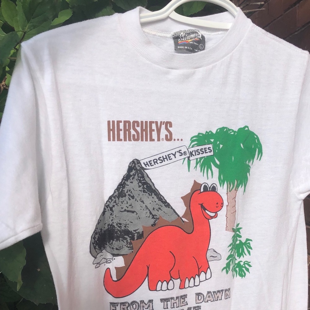 1988 VINTAGE HERSHEY'S CHOCOLATE - Size XXS Women, or Medium Childrens - Picture 7 of 9